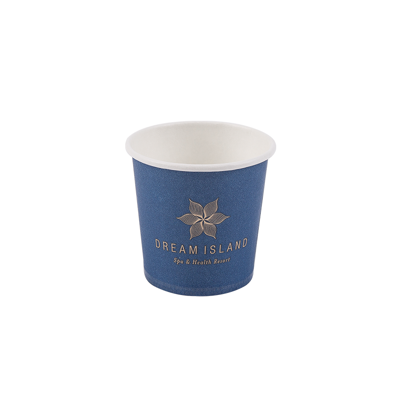 4oz Disposable Biodegradable Single-layer Paper Cup