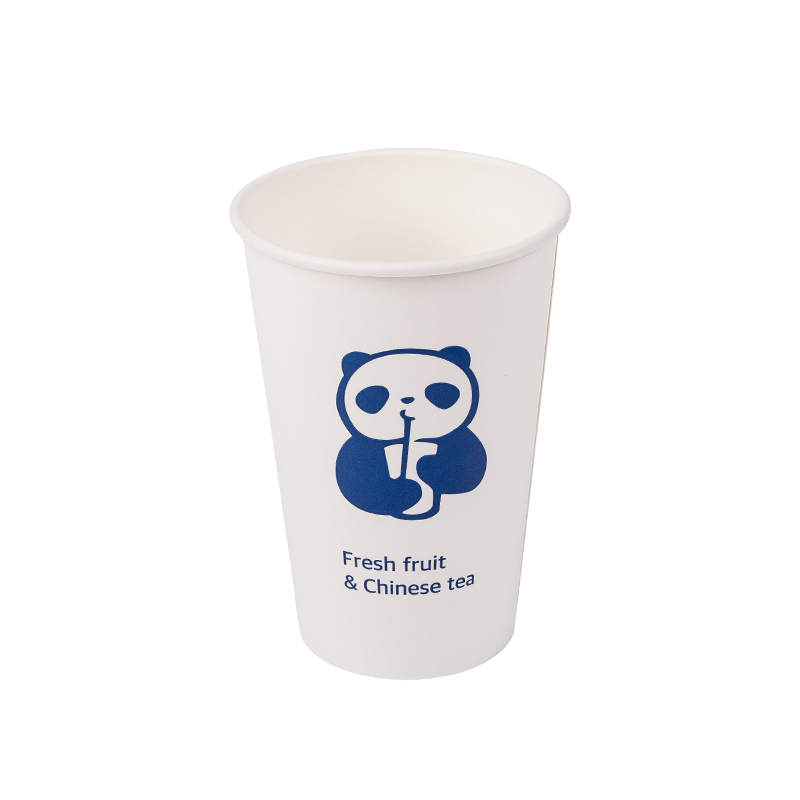 16oz Disposable Biodegradable Single-layer Paper Cup